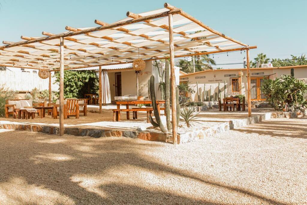 Cien Palmas- Authentic Mexican Casita 3 -Downtown Todos Santos Dış mekan fotoğraf
